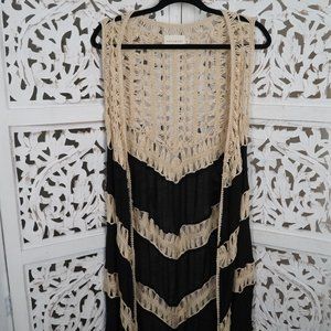 Dreamers | Macrame sleeveless vest
